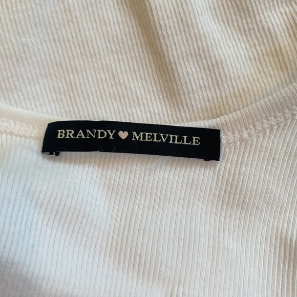 White tank top with rainbow sides - Picture 4 of 4